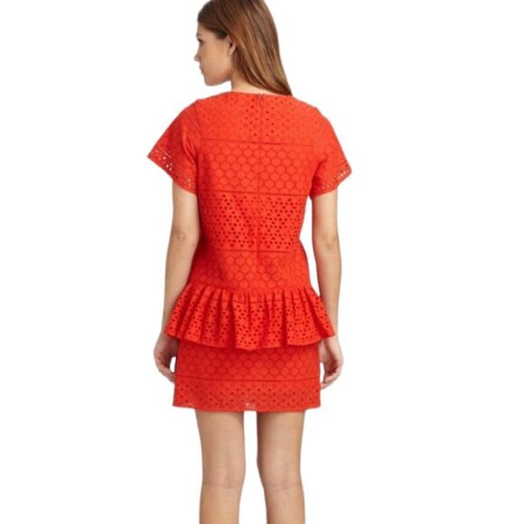 Thakoon Addition Eyelet Peplum Dress - Picture 2 of 7